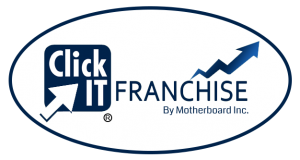 Click IT Franchise by Motherboard, Inc. Logo